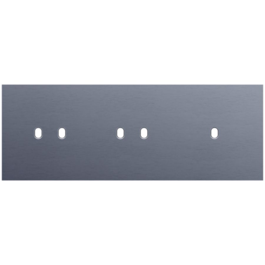 Afdekplaat 3-voud horiz. 71mm centerafst. 226-57704