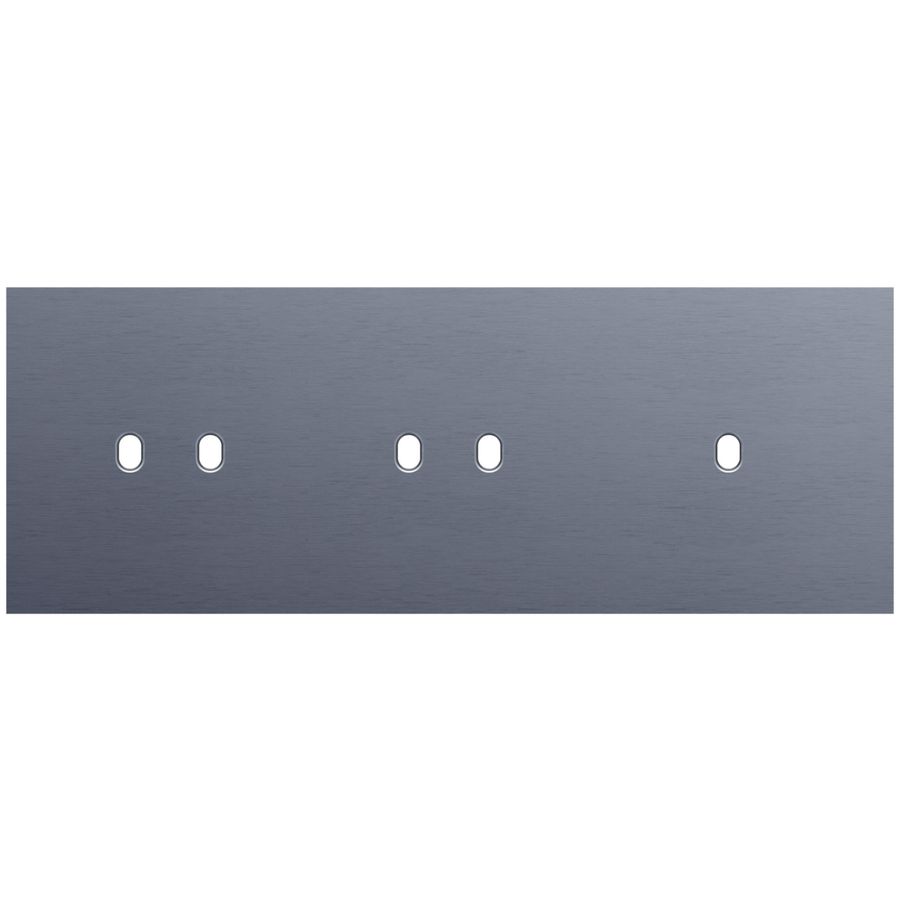 Afdekplaat 3-voud horiz. 71mm centerafst. 226-57704