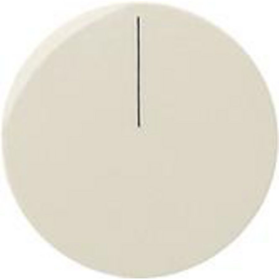 Instelwiel thermostaat KNX System 55 creme wit