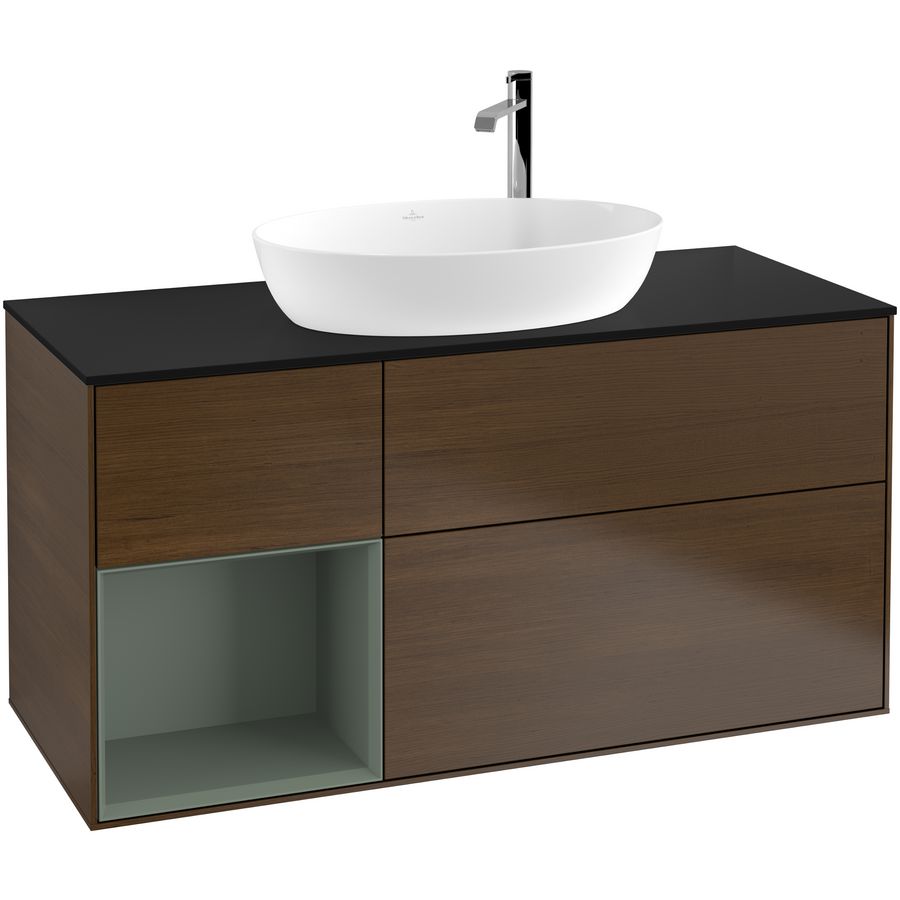 Wastafelonderkast Finion 1200x603x501mm W.Veneer F942GMGN