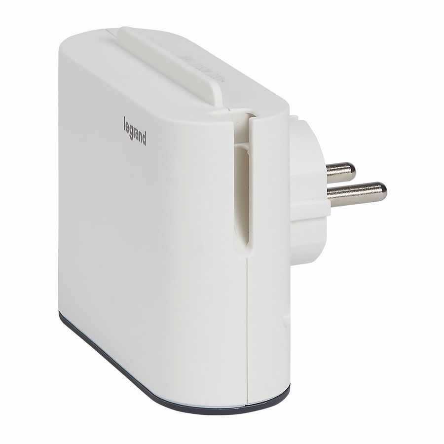 Contactstop hoek zijaansluiting 4x2P 2,5A en USB A+C VVE=10