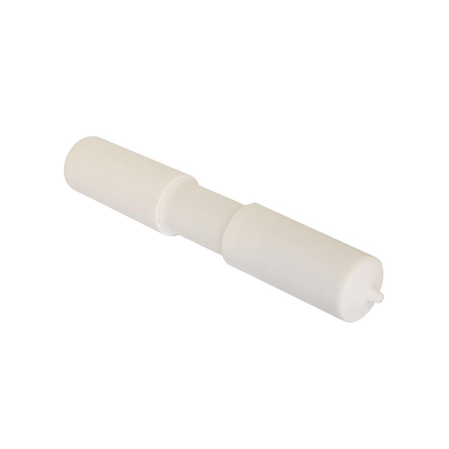 Closetrol houder met veer KS wit