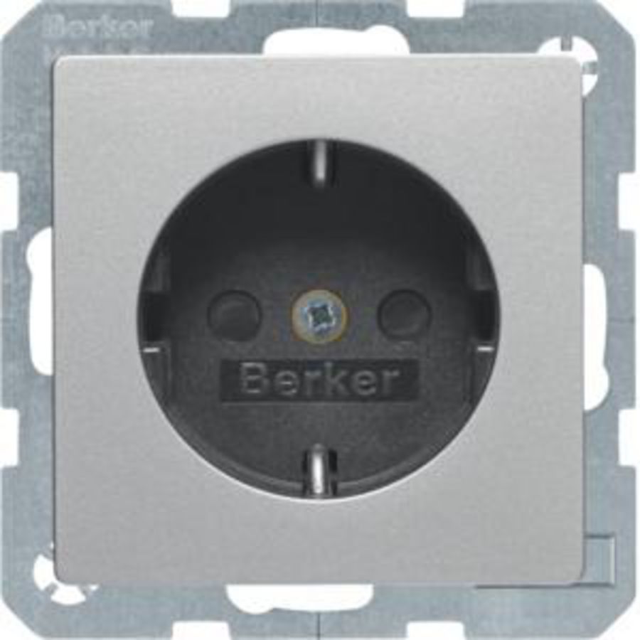Wandcontactdoos RA aanraakveilig steek berker Q.1/Q.3/Q.7