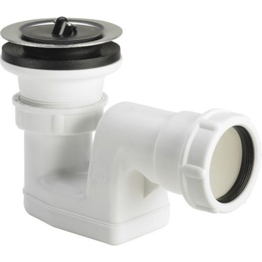 Douchebaksifon m. plug /stop v. 52mm gat