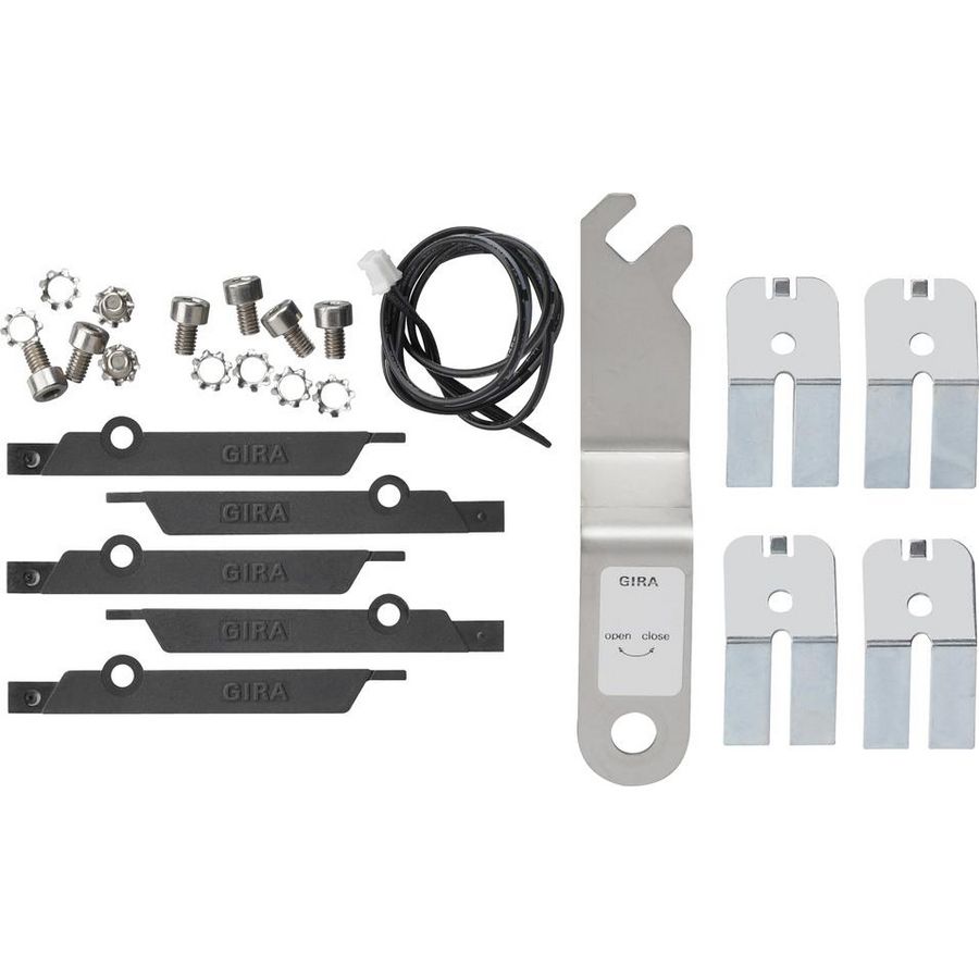Accessoireset deurstation edelstaal Accessoires