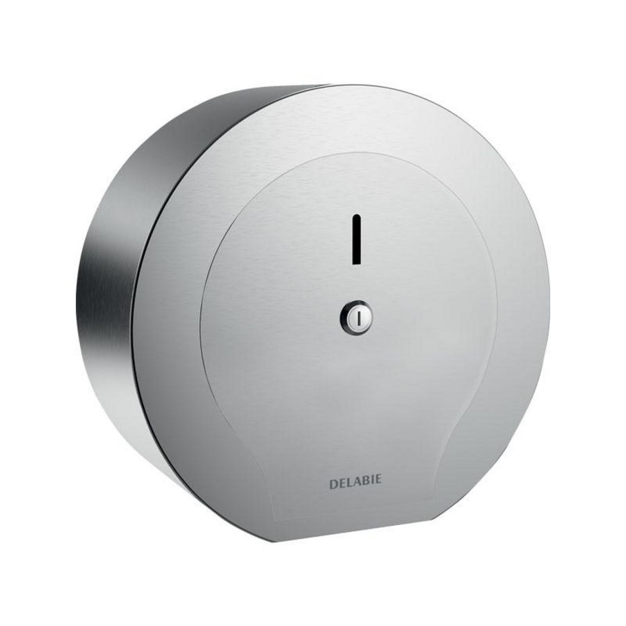 Toiletpapierverdeler voor rol 400 m RVS 304 mat gepolijst