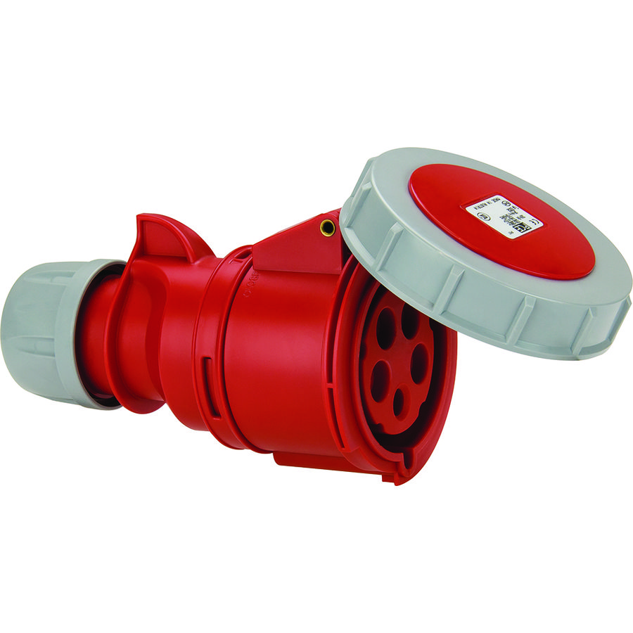 Koppeling CEE IP67 32A 4P 440V 11h rood VVE=10