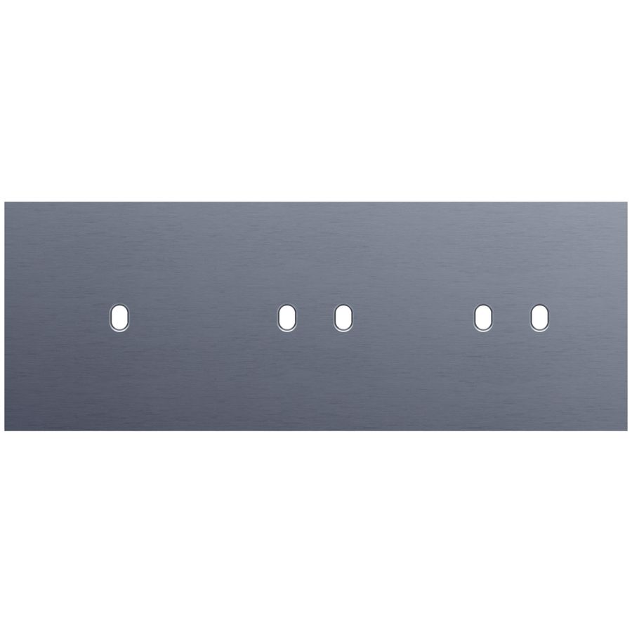 Afdekplaat 3-voud horiz. 71mm centerafst. 226-57703