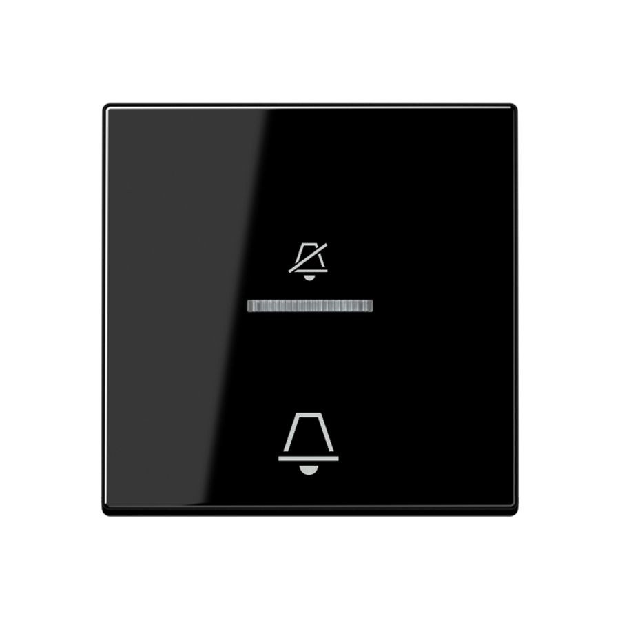 Hotelschakelwip A500 zwart buitenmont.