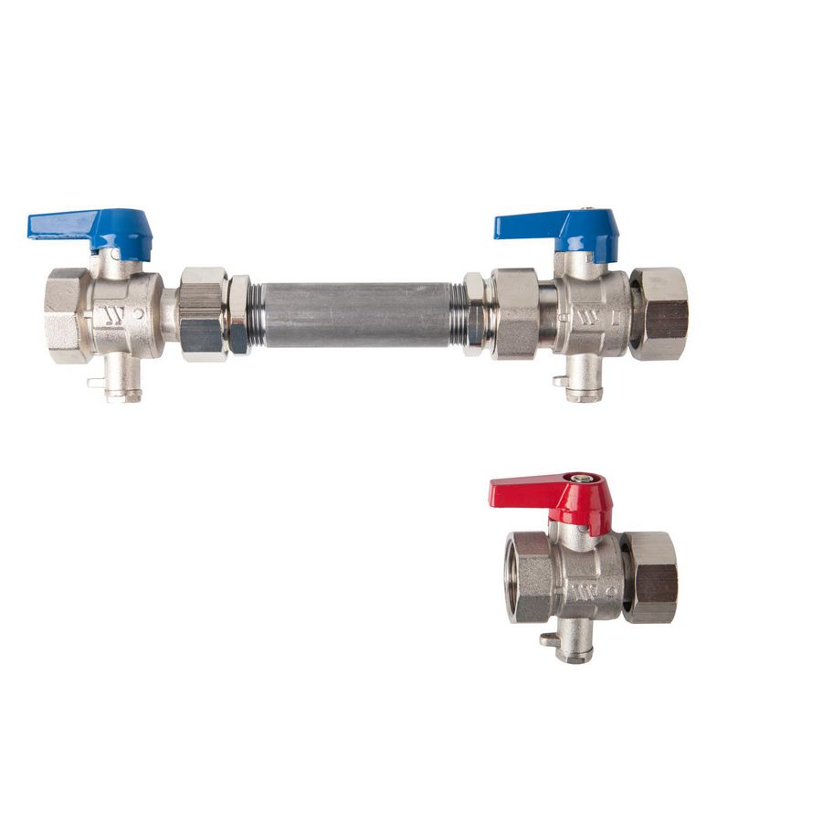 Energiemeter WMZ2029-H2 installatieset passtuk 110mm/130mm