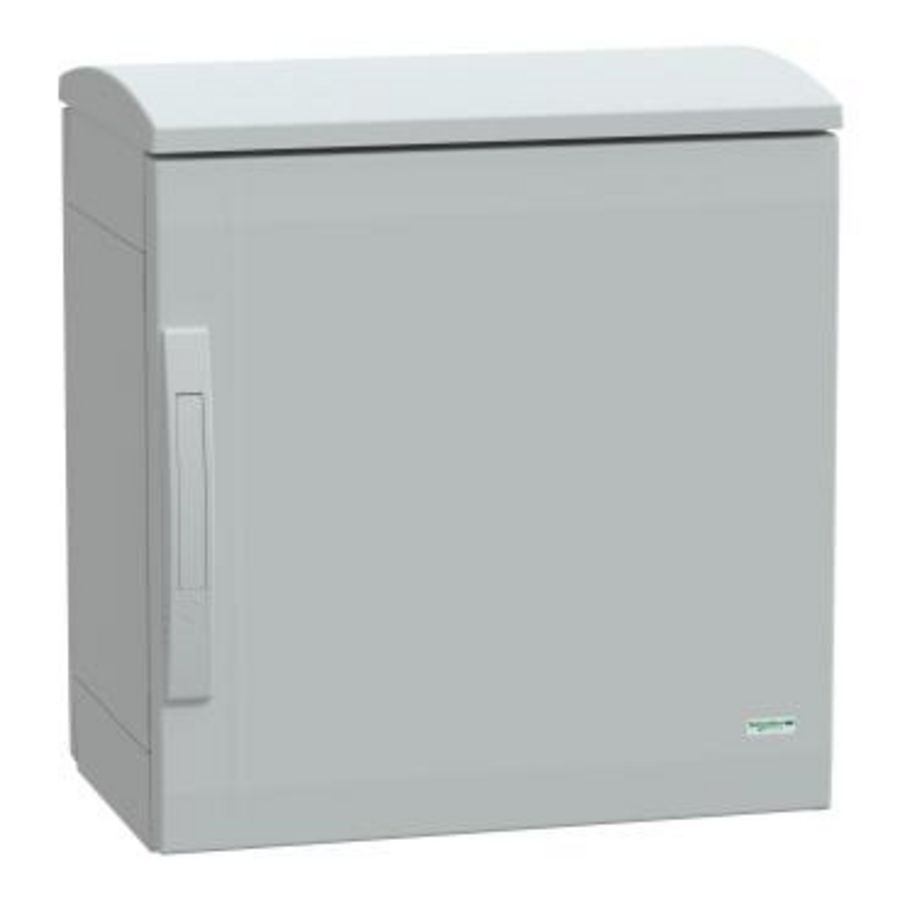 Staande behuizing met dak Polyester IP44 500x5 Thalassa PLAT