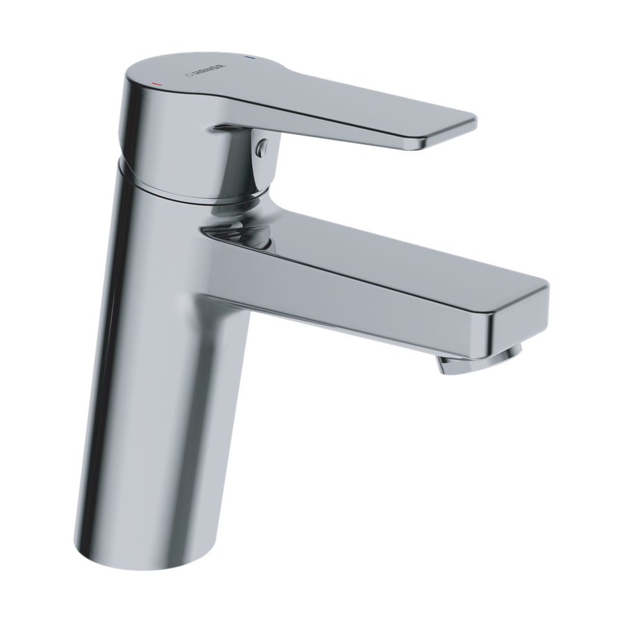 Twist wastafelmengkraan chr vaste uitl. gesl.hendel