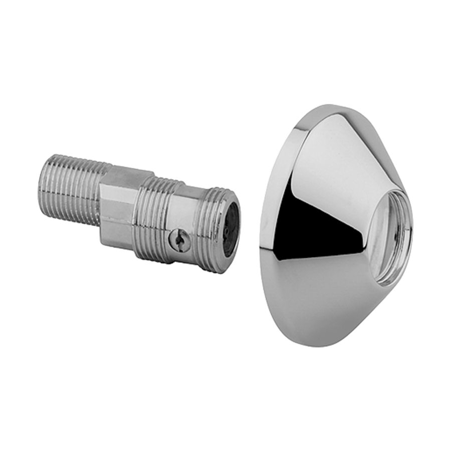 S-koppeling met rozet 1/2"x3/4" chroom bu.dr.xbu.dr. 59902034
