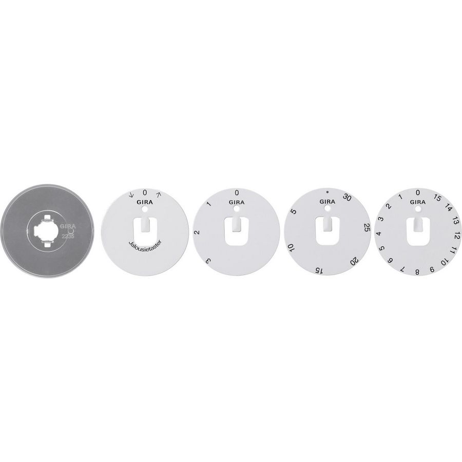 Set symboolschijven draaiknop Accessoires