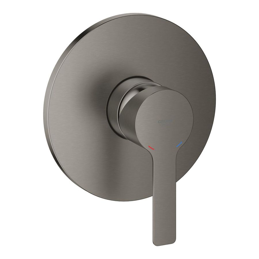 Afbouwdeel Lineare new douche hard graphite geborsteld (mat donker grijs)