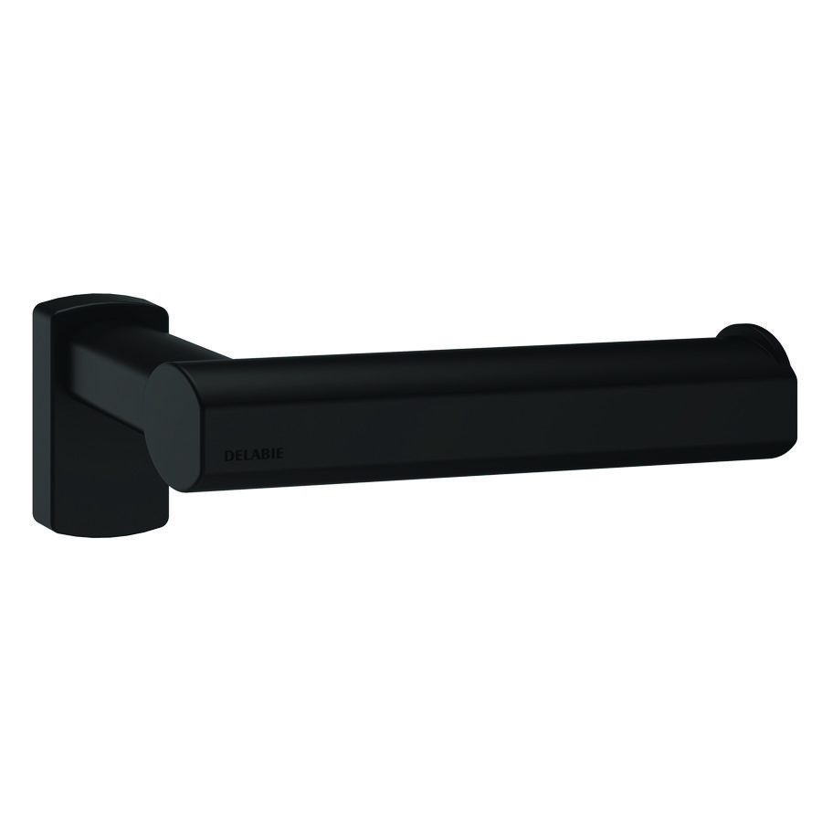 Toiletpapierroouder muurmodel mat zwart