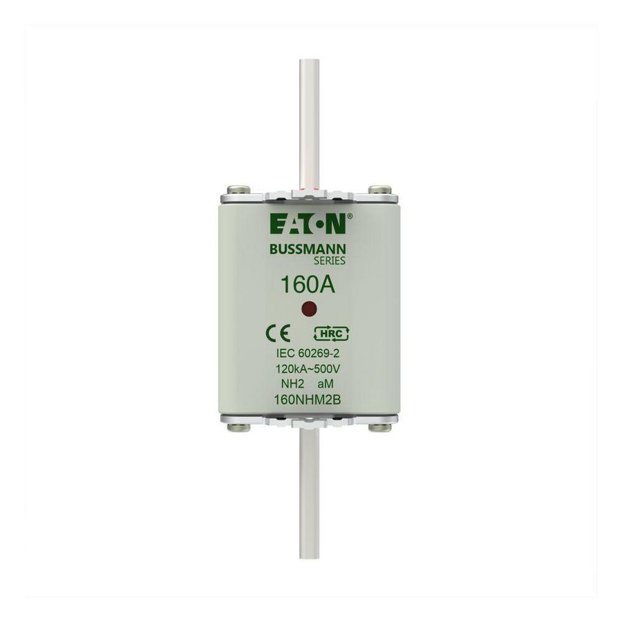 Zekering laagsp. 160A AC 500V NH2 aM dubbele melder VVE=3