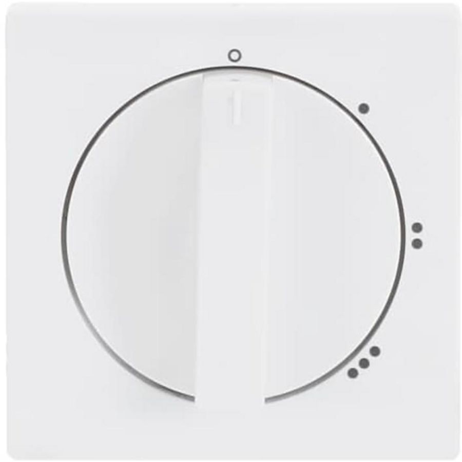 Centraalplaat v 3 standen schak 2710U s-studiowit (2542 DR/01-84)