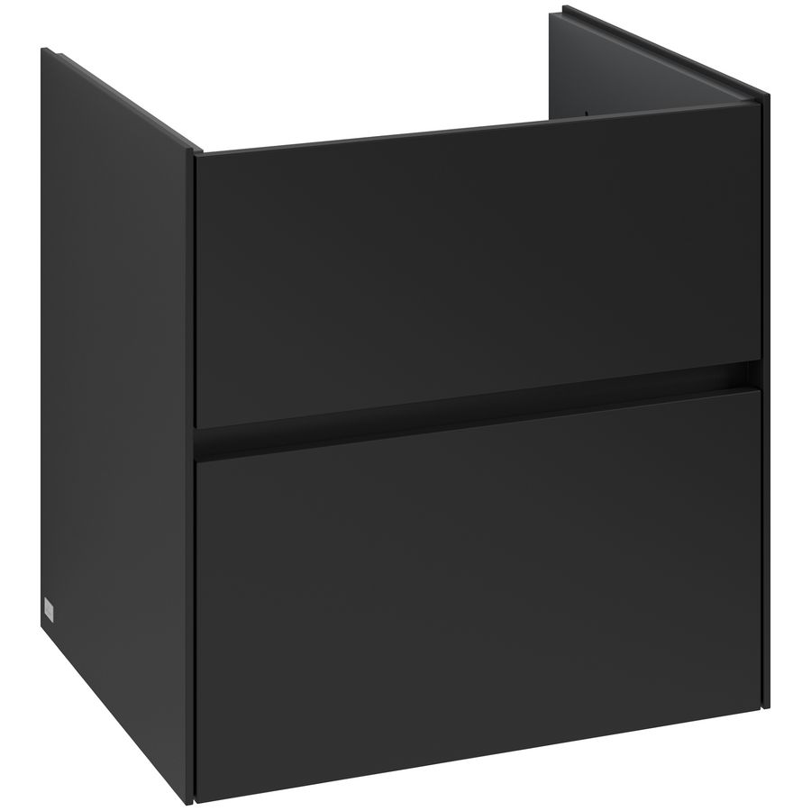 Wastafelonderkast Collaro 611x610x480mm Volcano Black C143B0VL