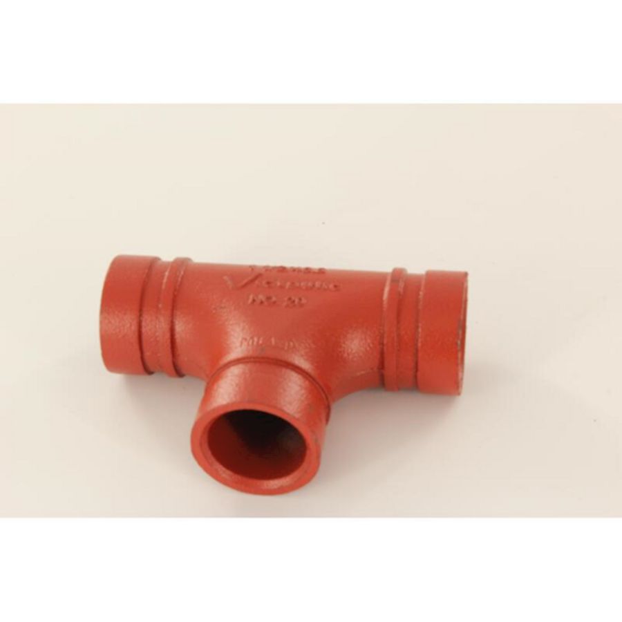 T-stuk groef 20 oranje 1.1/2"x48,3mm