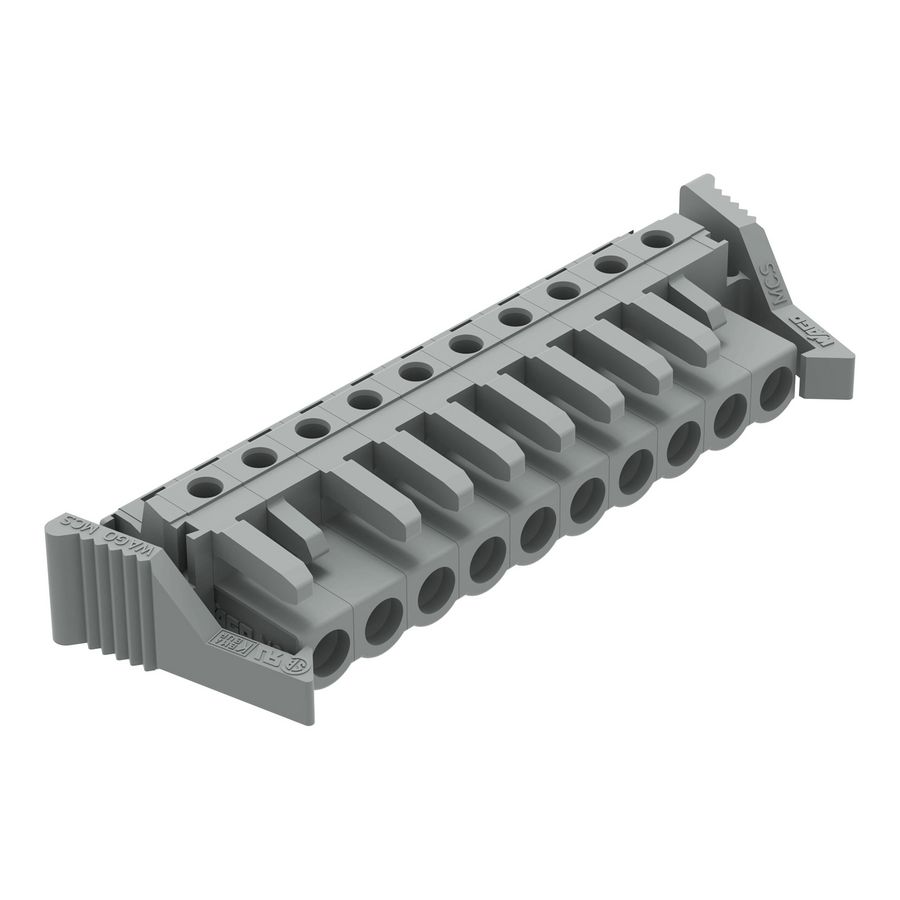 THT FE steker HA raster 5mm grijs 232-240/039-000 VVE=25