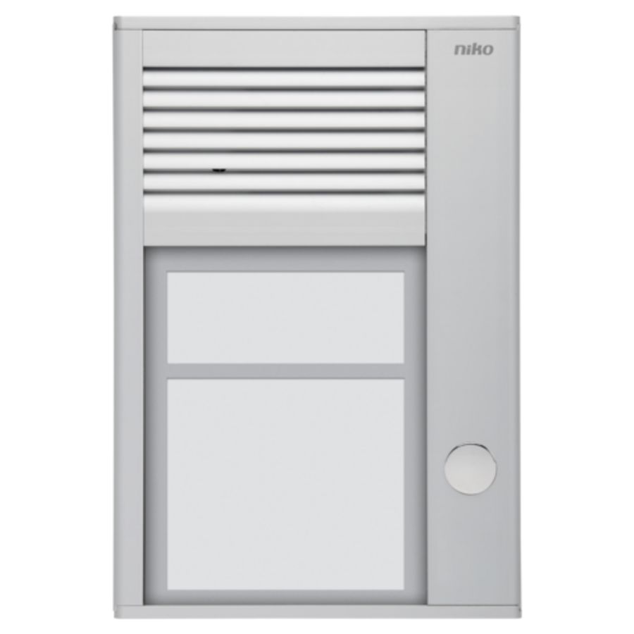 Opbouwbuitenpost 16mm met 1 bel