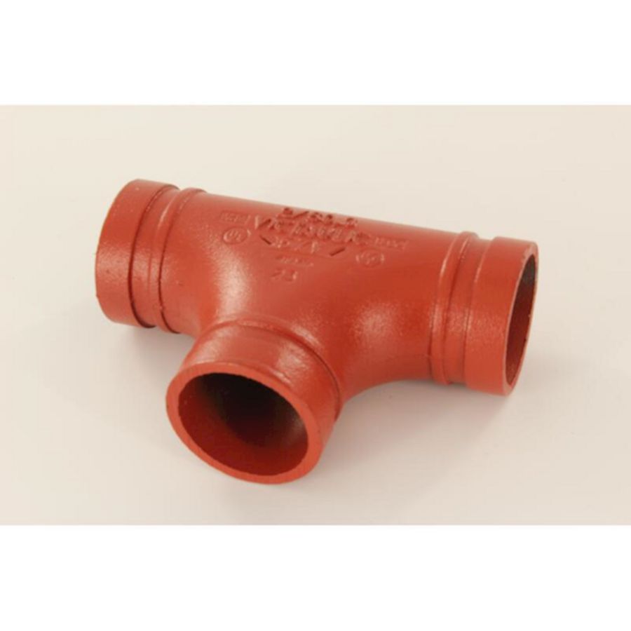 T-stuk groef 20 oranje, 2"x60,3mm