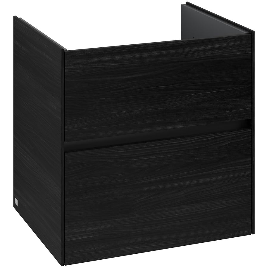 Wastafelonderkast Collaro 611x610x480mm Black Oak C143B0AB