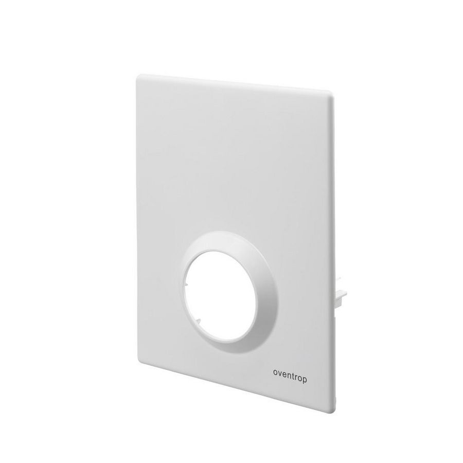 Afdekplaat open uitvoering wit