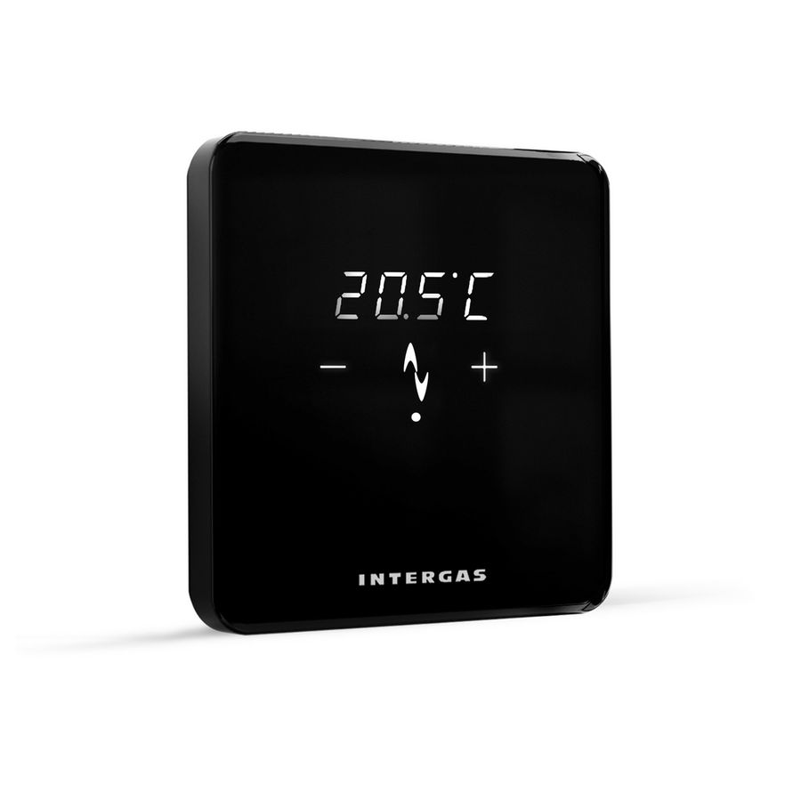 Thermostaat RT OT Xource zwart Comfort Touch