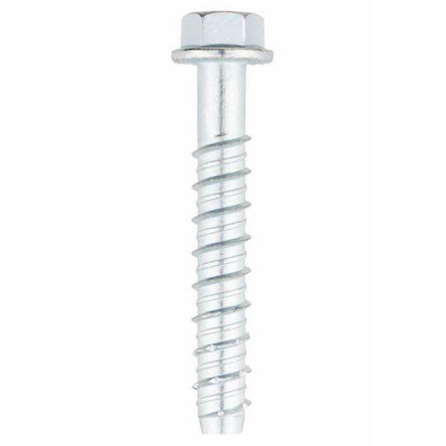 Betonschroefanker zeskantkop met flens 10x120 diam.10 VVE=25