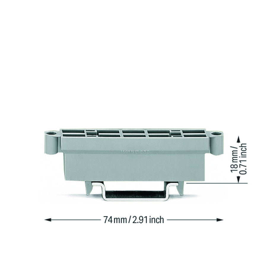 Verzameldrager dwarsbruggen dwarsbruggen van de ser VVE=25