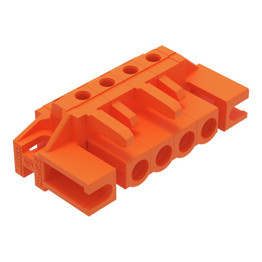 THT FE steker HA raster 5,08mm oranje 232-264/047-000 VVE=50