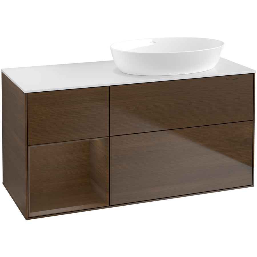 Wastafelonderkast Finion 1200x603x501mm W.Veneer FA41GNGN