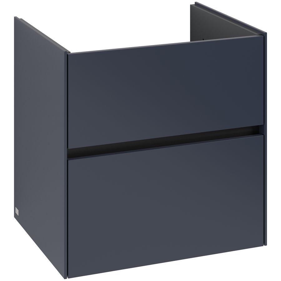 Wastafelonderkast Collaro 611x610x480mm Marine Blue C14300VQ