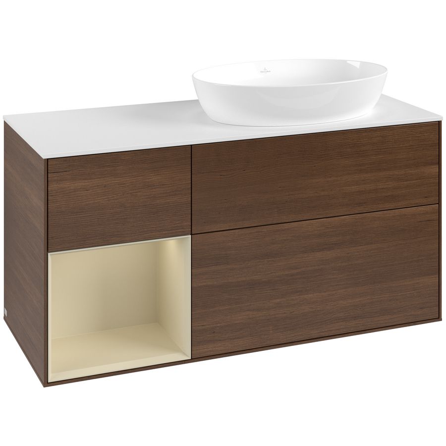 Wastafelonderkast Finion 1200x603x501mm W.Veneer FA41HJGN