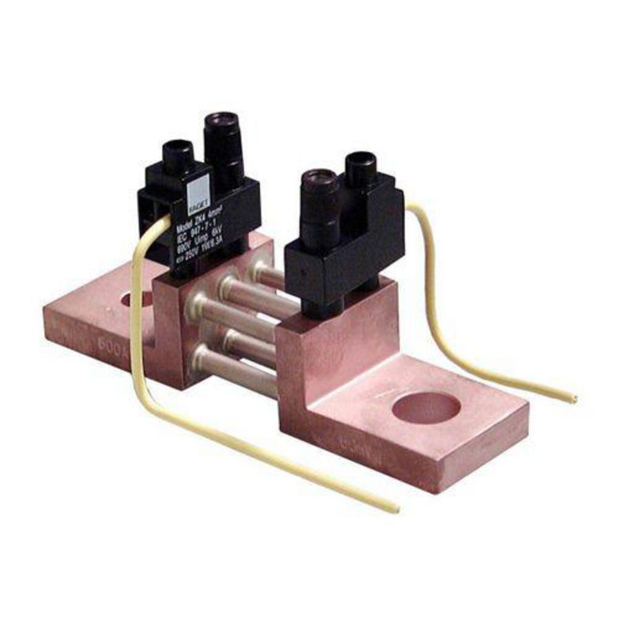 ELEQ-spanningsklem met zekering type ZK4