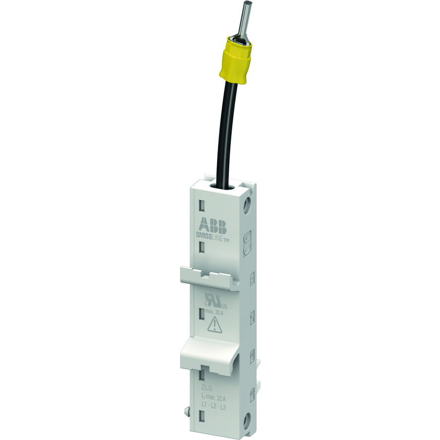 Adapterplaat L1/L2/L3 32A voeding boven
