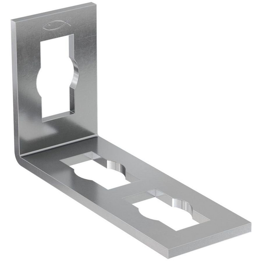 Railhoek PFAF 3/90° rvs A4 VVE=25