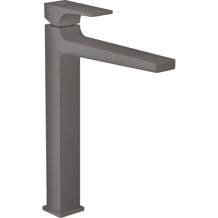 HMetropol 1-hendel wastafelmengkraan 260 brushed black chrome