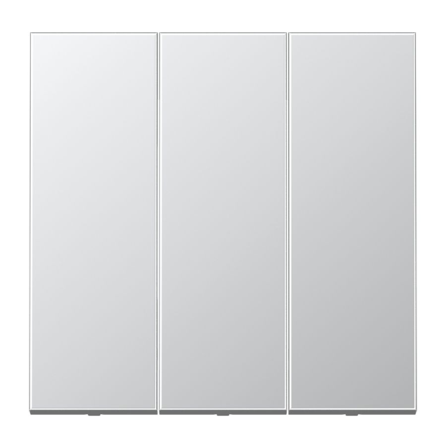 Schakelwip LS-aluminium 3-voudg