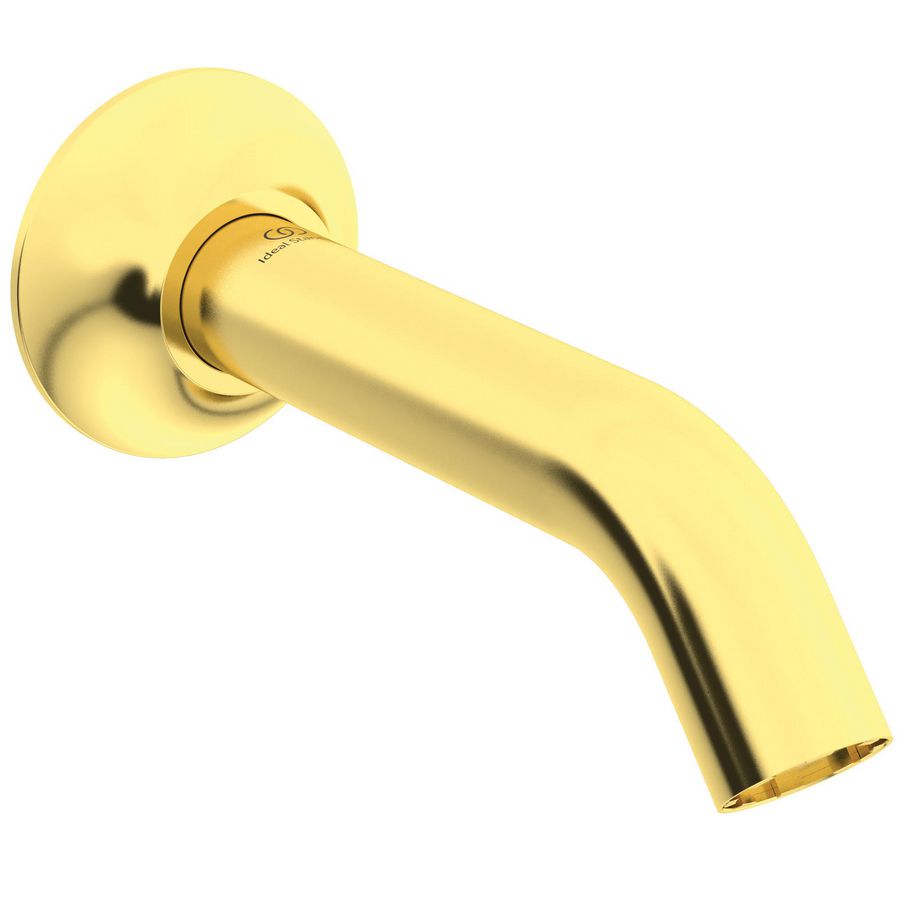 Wanduitloop 65x170x65mm 160mm brushed gold 20l/min La Dolce Vita
