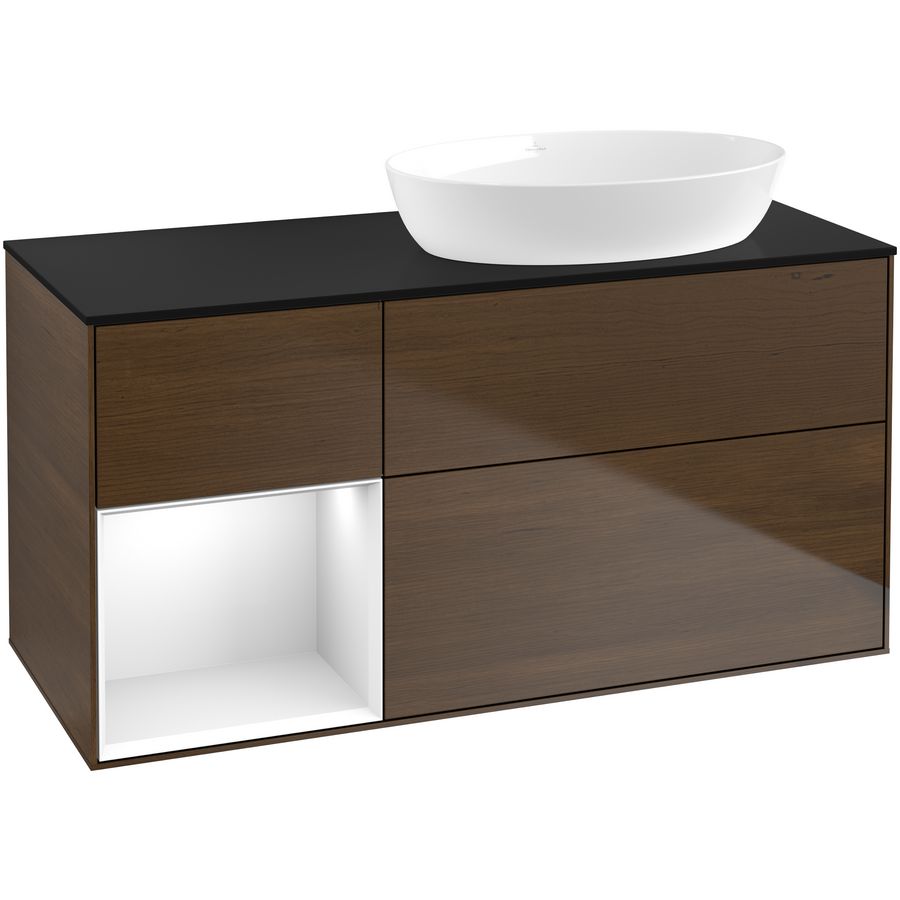 Wastafelonderkast Finion 1200x603x501mm W.Veneer FA42GFGN