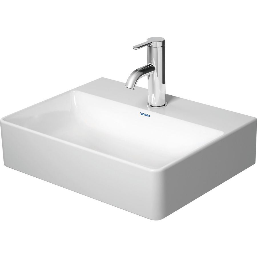 DURASQUARE #073245 fontein 450mm wit met kraangat geslepen onderzijde