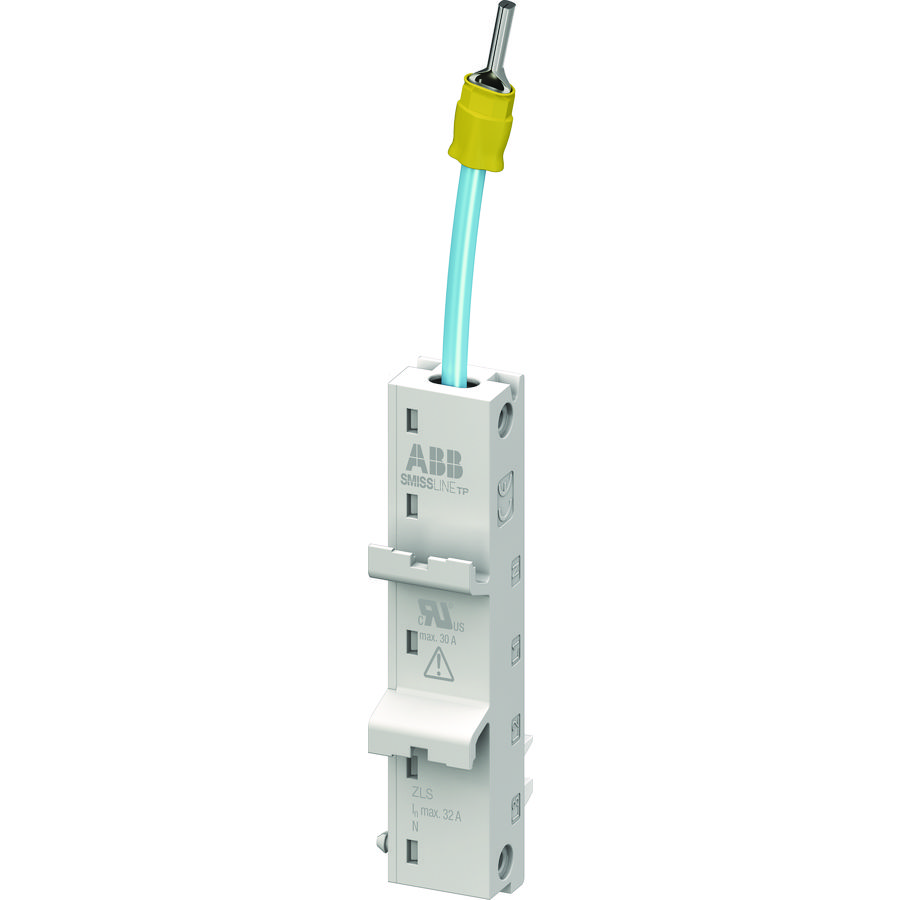 Adapterplaat N 32A voeding boven