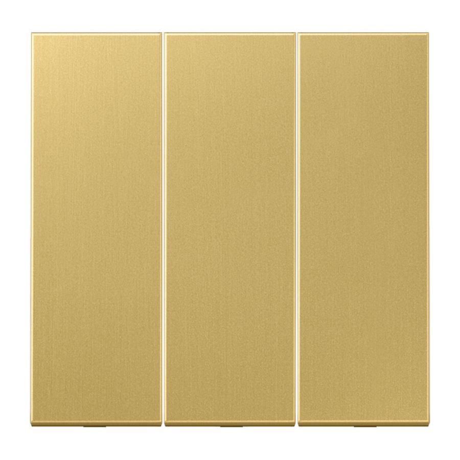 Schakelwip LS-messing klassiek 3-voudg