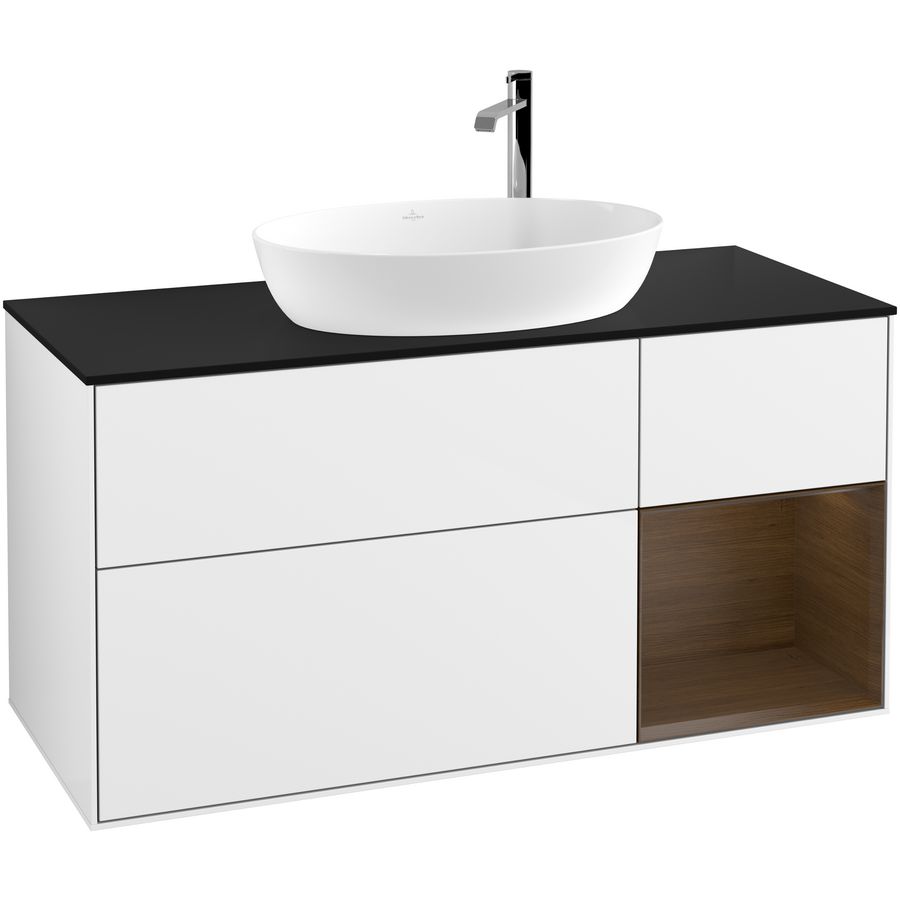 Wastafelonderkast Finion 1200x603x501mm G.White.L F952GNGF