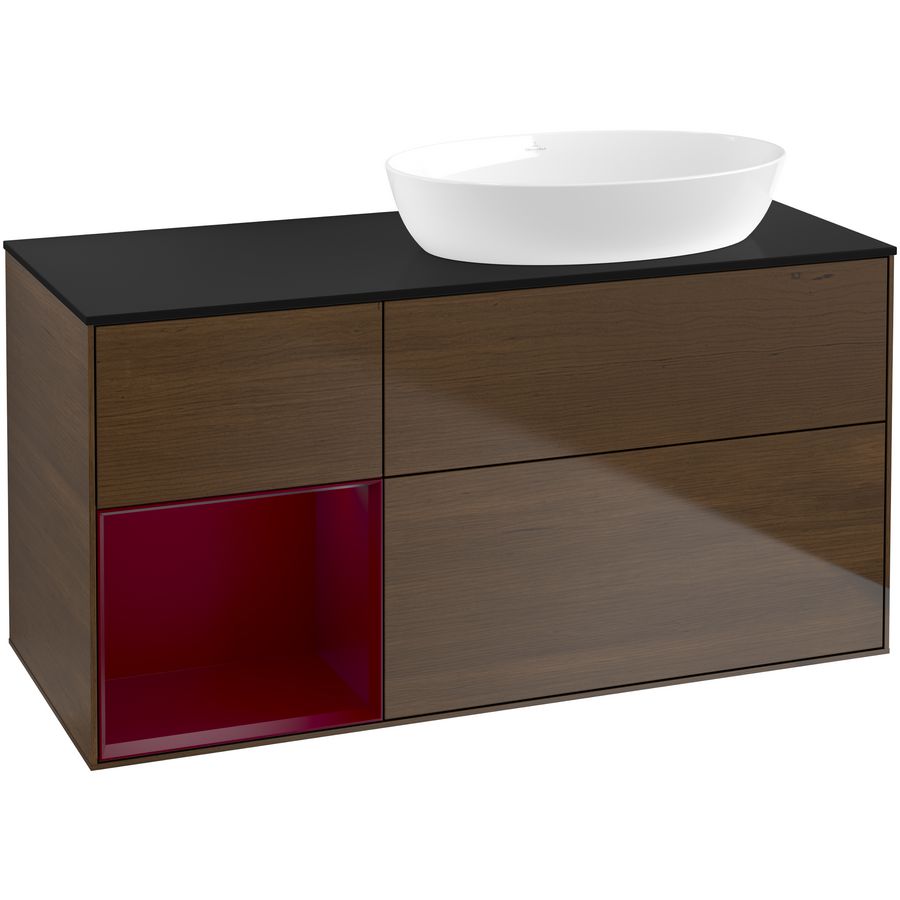 Wastafelonderkast Finion 1200x603x501mm W.Veneer FA42HBGN
