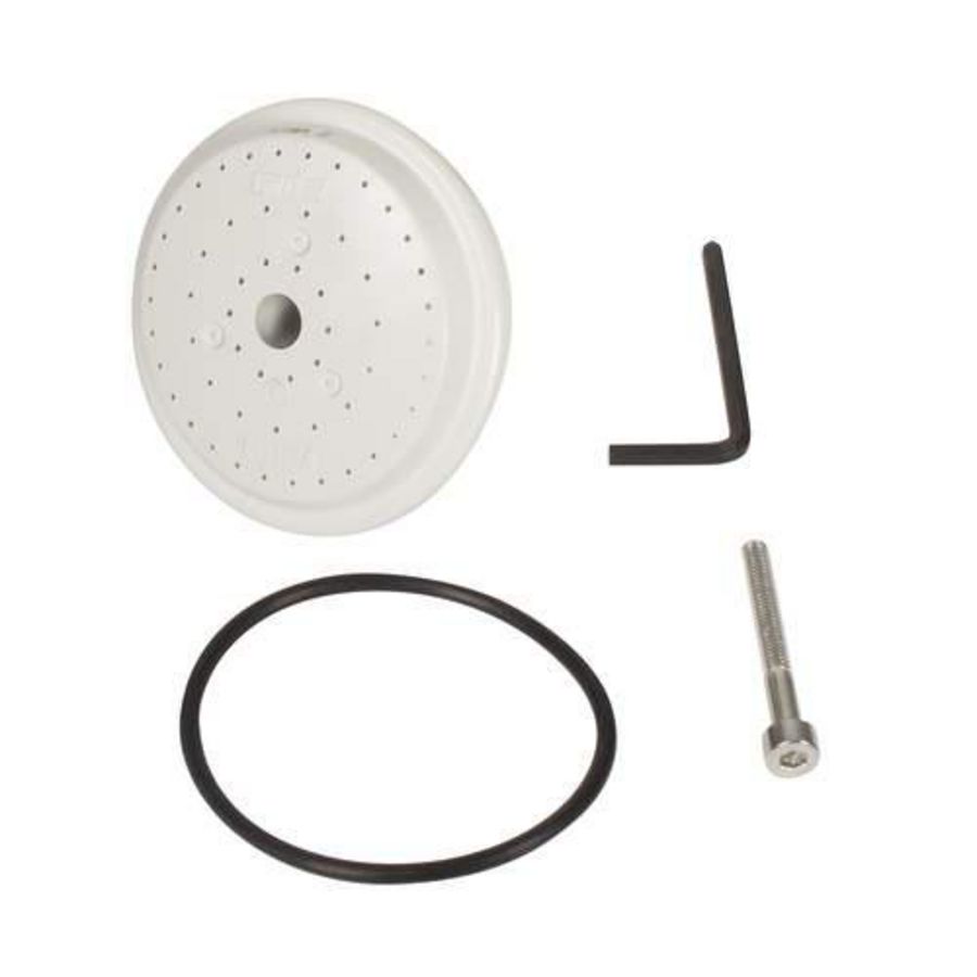 Sproeiplaat grijs m. inbus/O-ring (937-17)