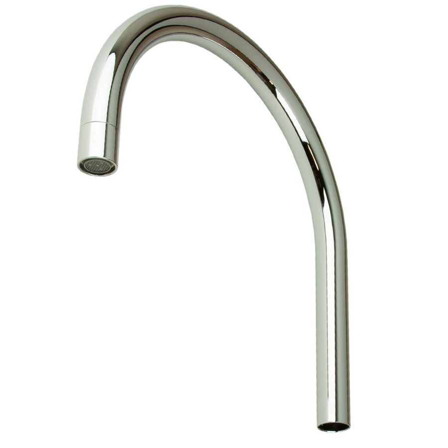 Geometry uitloop 200mm chroom